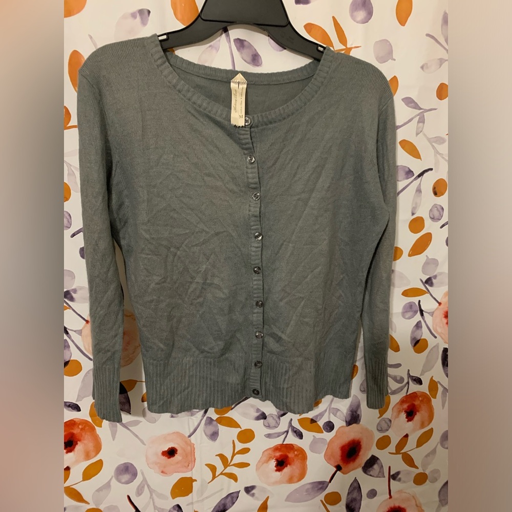 🔥5/$25 Active Basic Cardigan Sz M